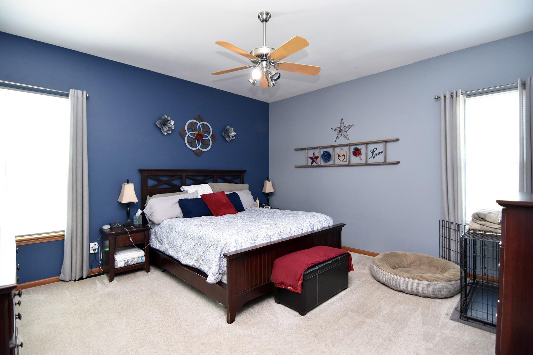 30936 Royal Hill Road Rochester, WI 53105 - Photo 11 of 34 Master Bedroom View 1 (1)