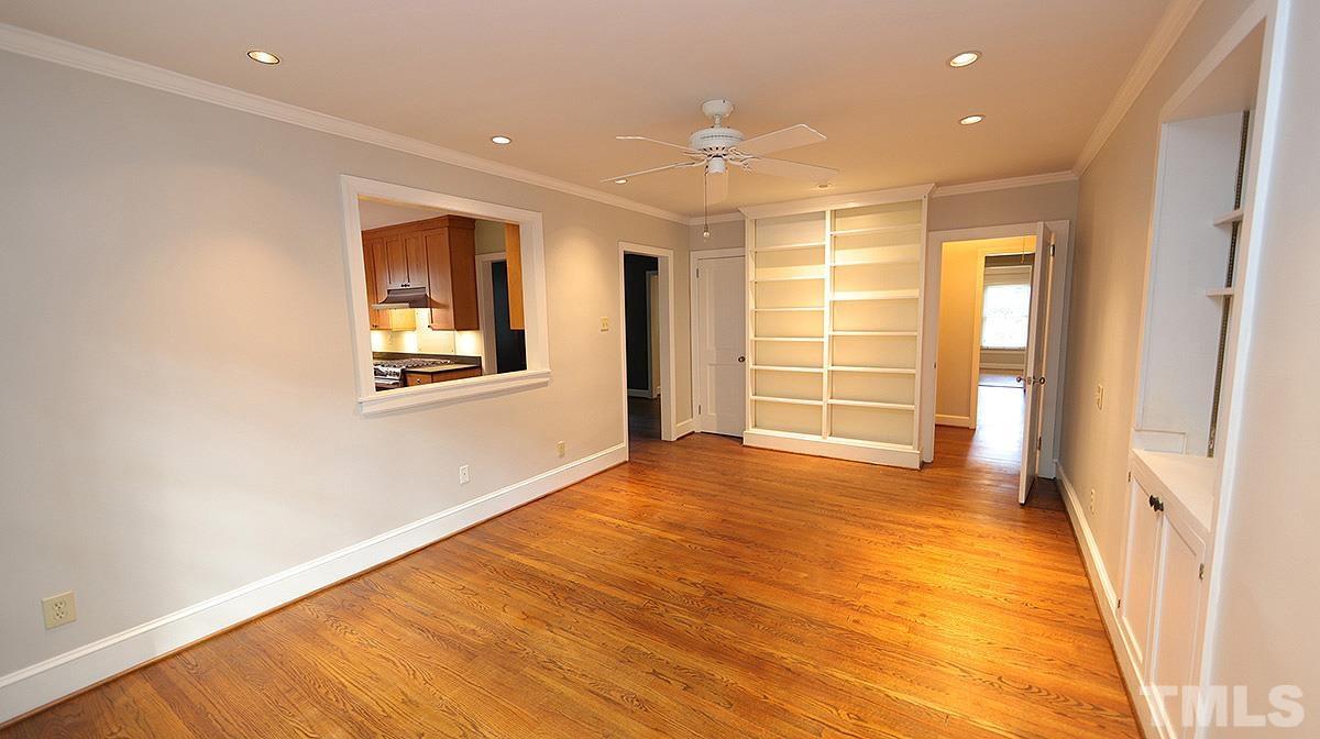 829 Runnymede Road Raleigh, NC 27607 - Photo 14 of 29 a view of an empty room with a window