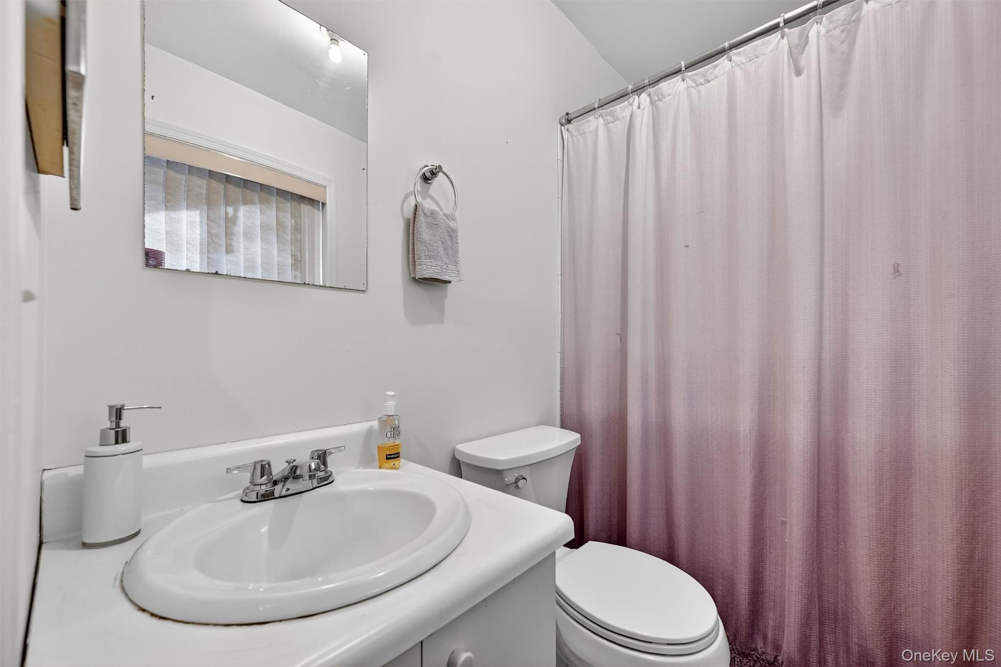 5 Schettig Court Spring Valley, NY 10977 - Photo 22 of 26 a bathroom with a sink a toilet and a mirror