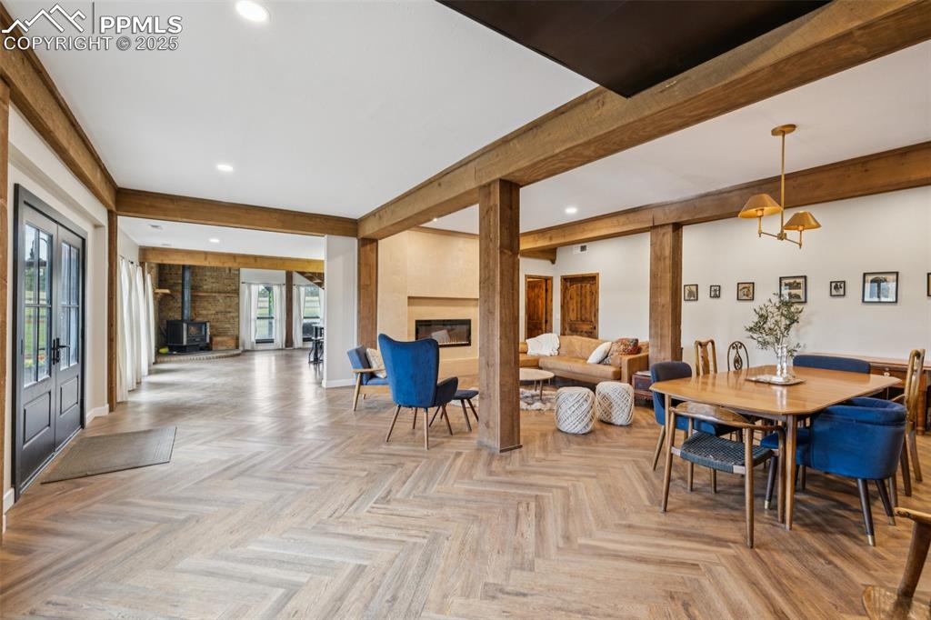 17940 Appaloosa Road Monument, CO 80132 - Photo 7 of 44 a view of a dining room with furniture