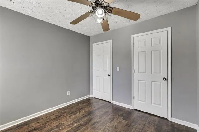 wooden floor in an empty room