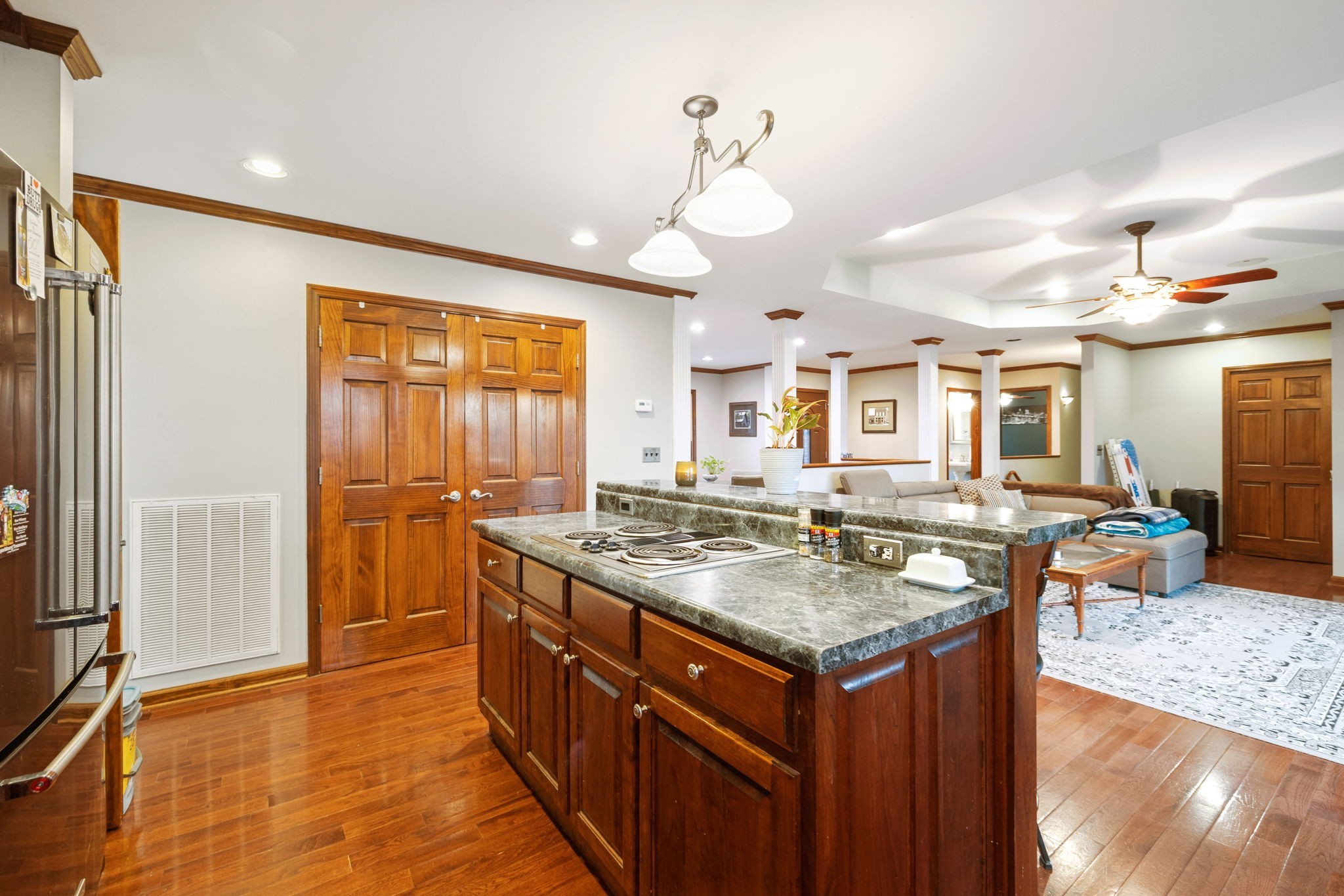 516 Rhotons Chapel Road Manchester, TN 37355 - Photo 16 of 52 a kitchen with a stove and a refrigerator