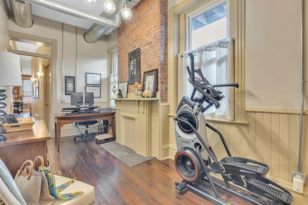 5202 Butler Street, Unit 1 Pittsburgh, PA 15201 - Photo 13 of 28 a view of a room with gym equipment