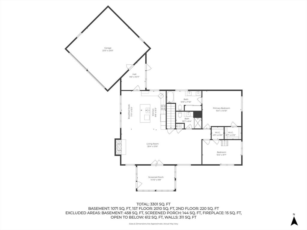 3 Whitman Place Beverly, MA 01915 - Photo 33 of 34 a black and white photo of a