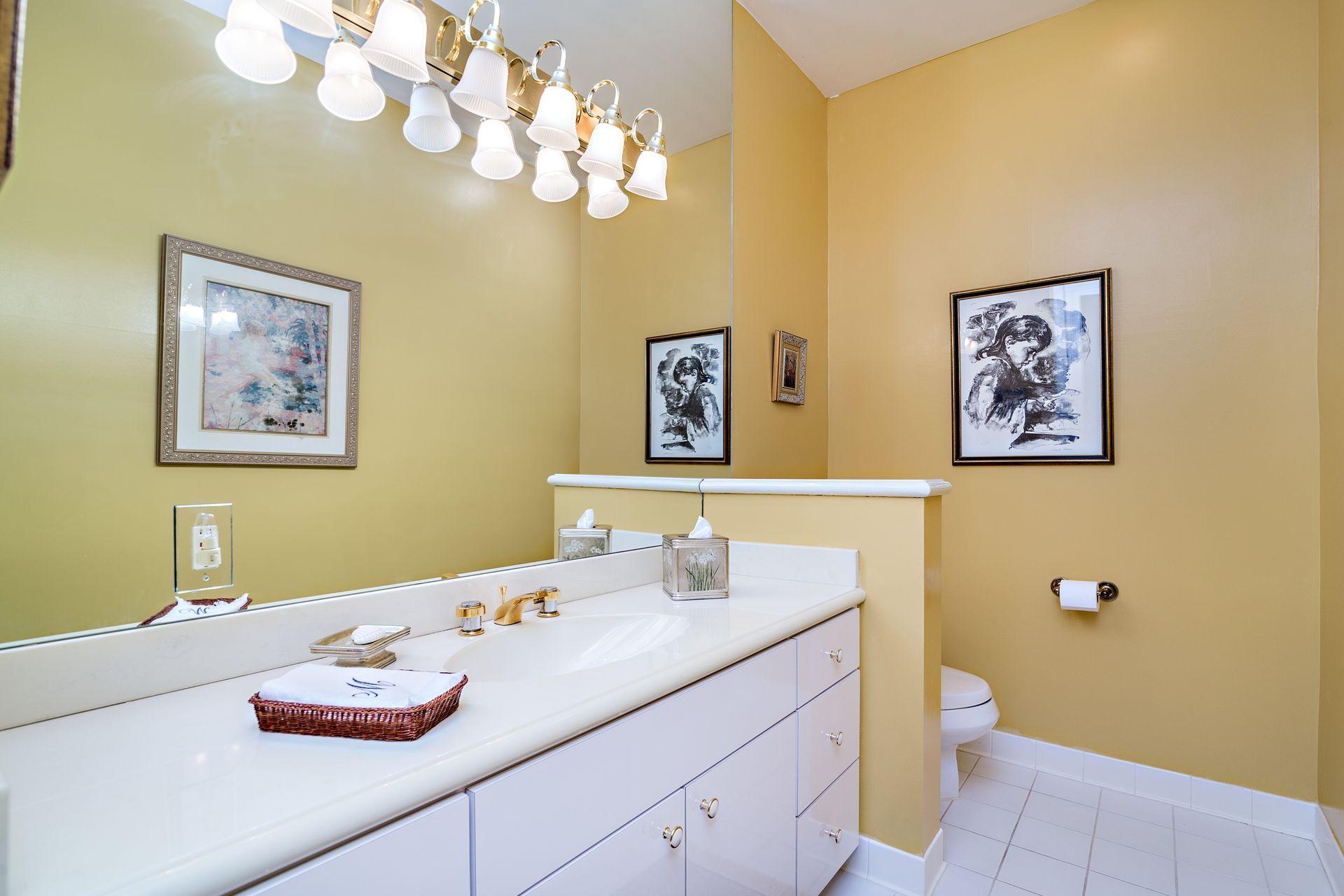 16757 Port Royal Circle Jupiter, FL 33477 - Photo 31 of 65 a bathroom with a sink mirror and toilet