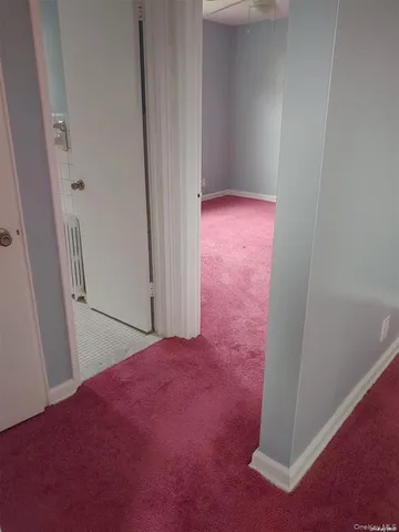 an empty room with an empty room