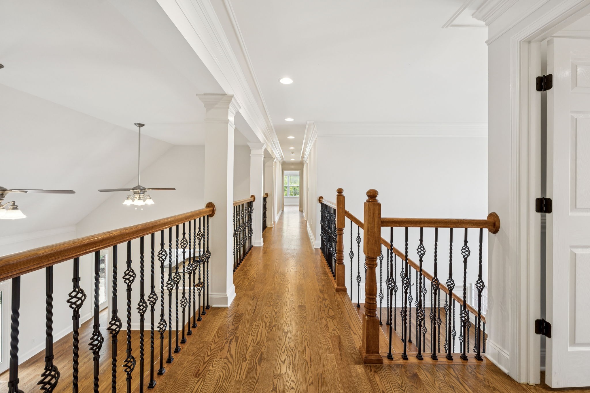 1416 Swindell Hollow Road Lebanon, TN 37090 - Photo 43 of 81 a view of a hallway with wooden floor and stairs