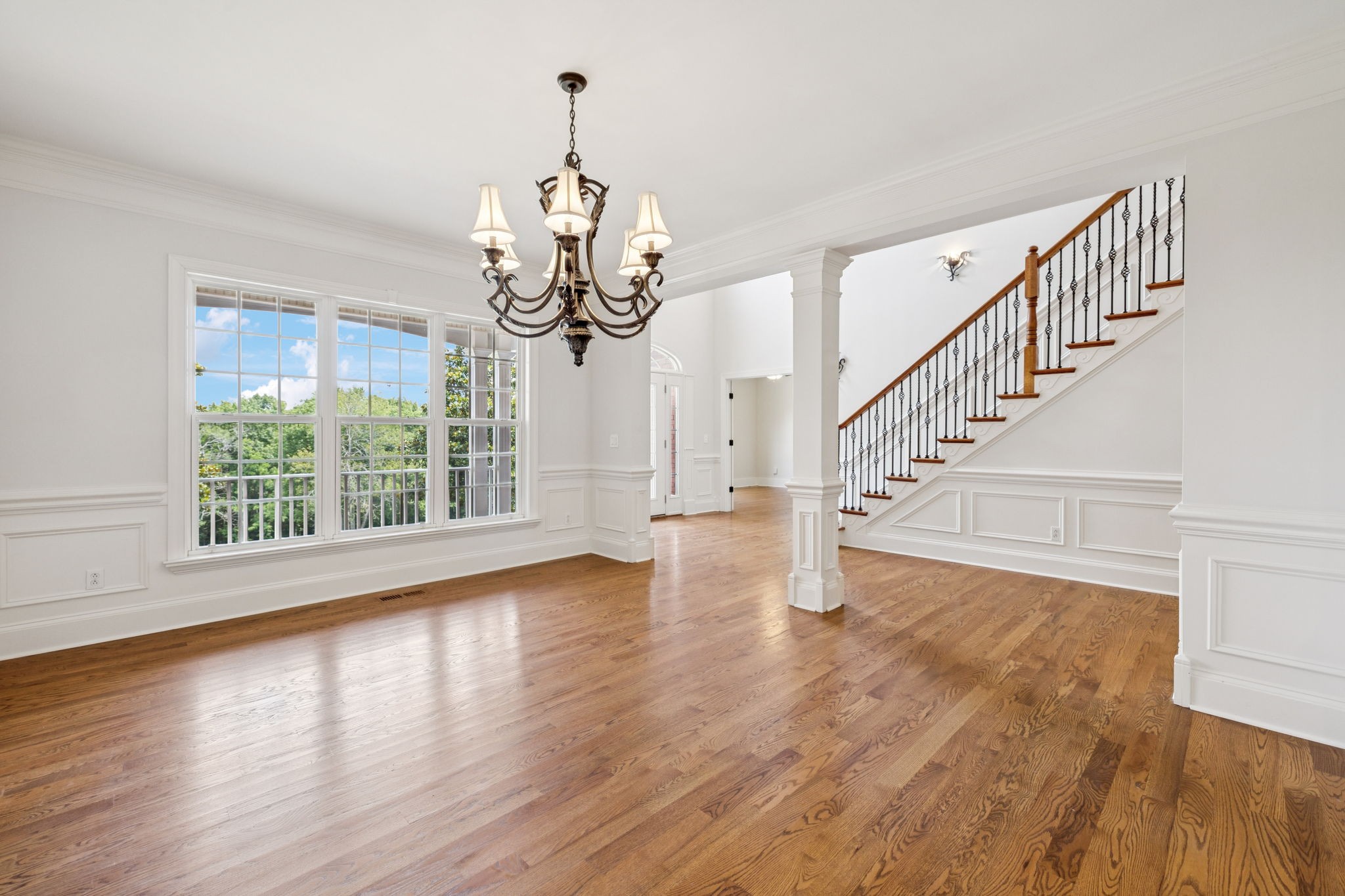1416 Swindell Hollow Road Lebanon, TN 37090 - Photo 9 of 81 a view of a room with wooden floor and windows