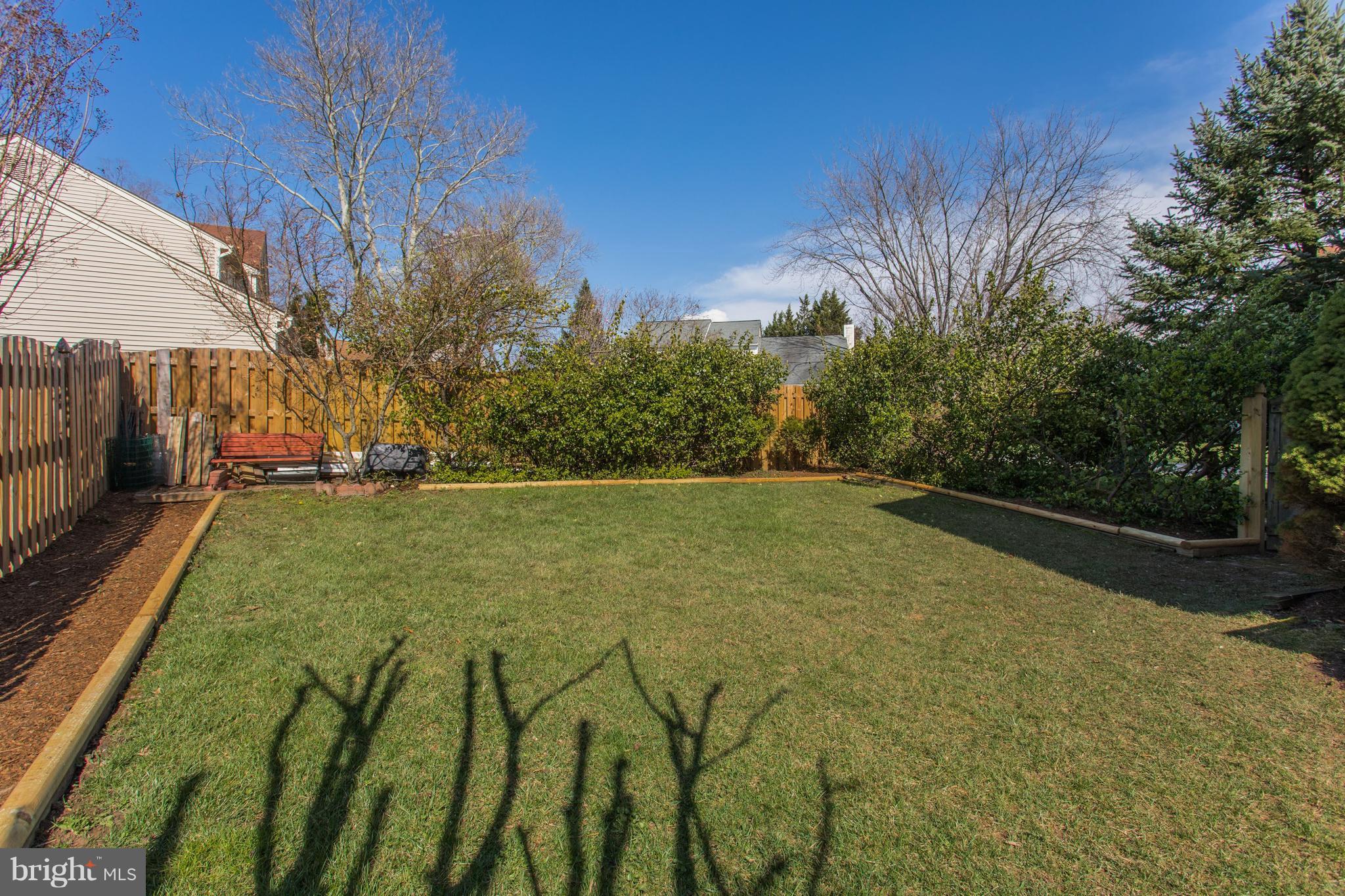 13345 Point Rider Lane Herndon, VA 20171 - Photo 27 of 30 a view of yard with swimming pool and trees in the background