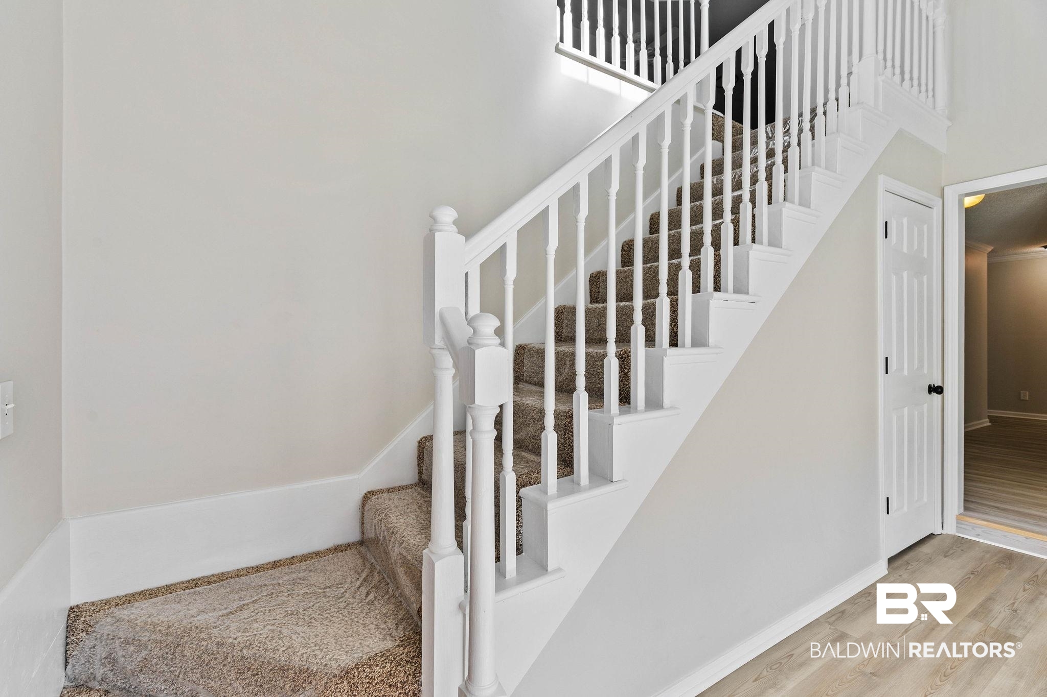 35650 Spring Road North Stapleton, AL 36578 - Photo 50 of 70 Staircase featuring wood finished floors and baseboards