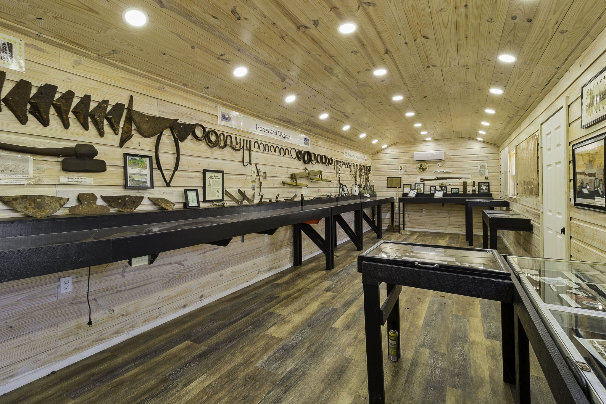 500 Highway 156 Point Blank, TX 77364 - Photo 33 of 47 On Site Museum - artifacts found on the property over the years.