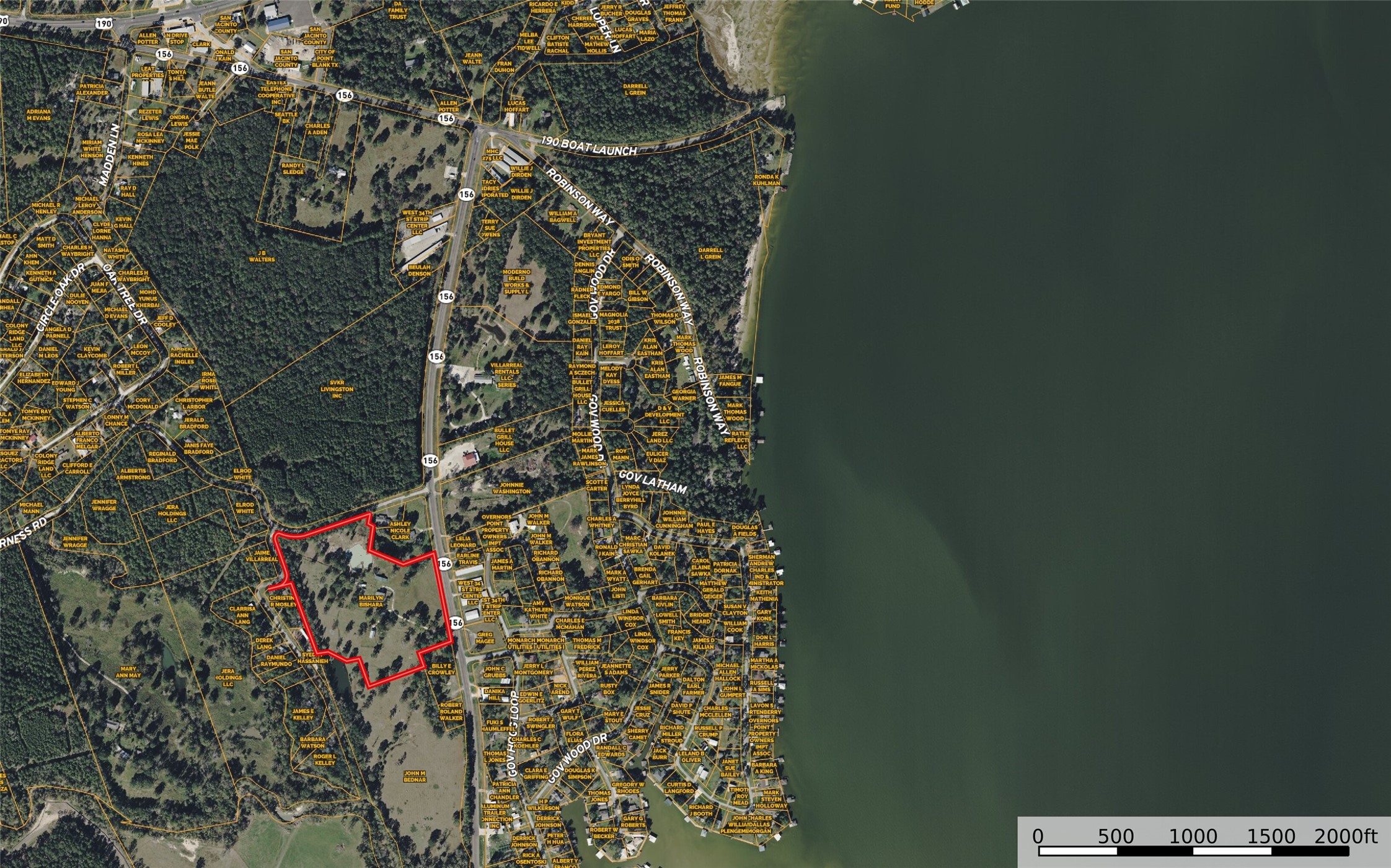 500 Highway 156 Point Blank, TX 77364 - Photo 45 of 47 This property is located near Lake Livingston.