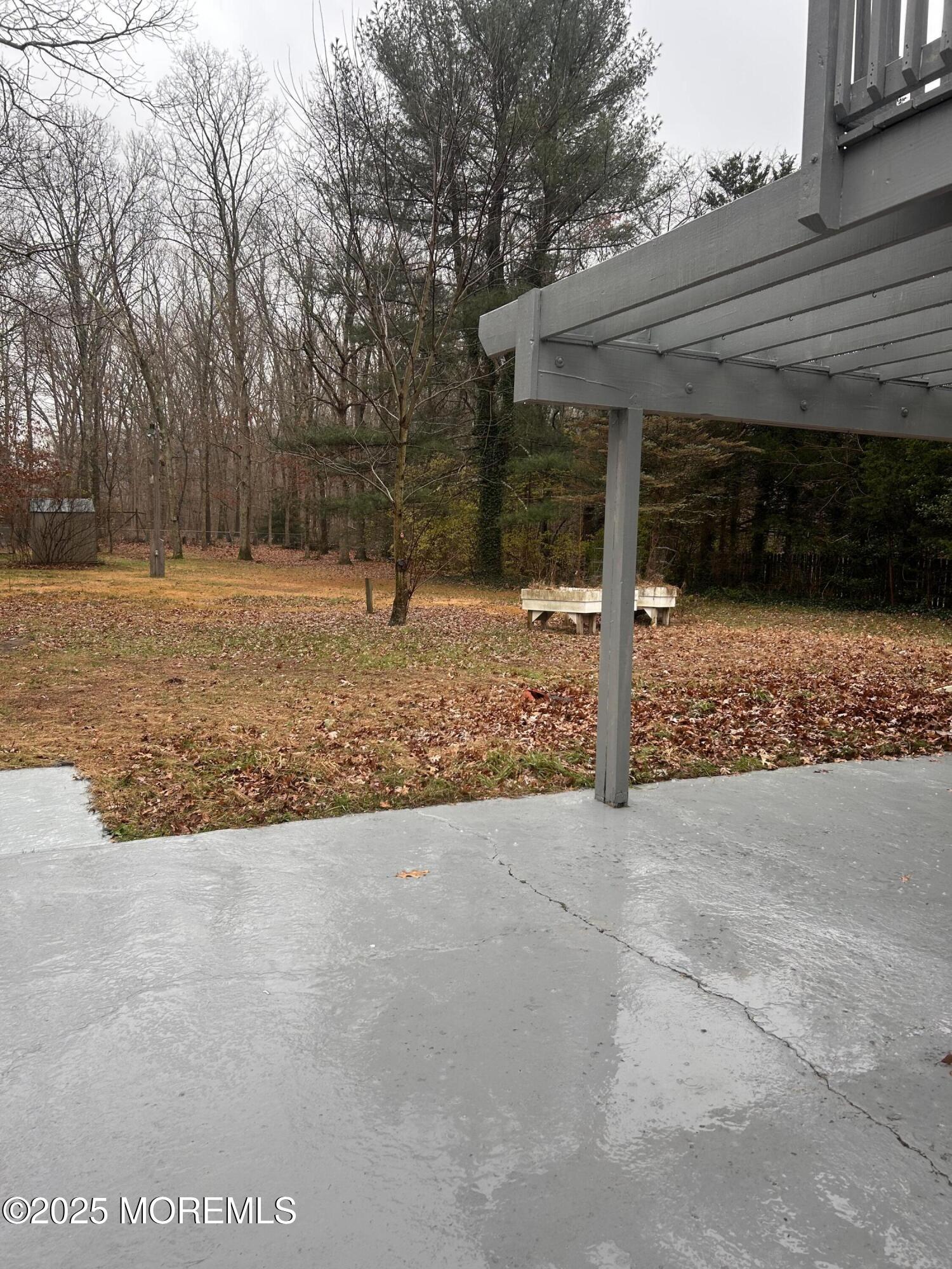 823 Bowman Road Jackson, NJ 08527 - Photo 9 of 27 a view of a backyard of the house