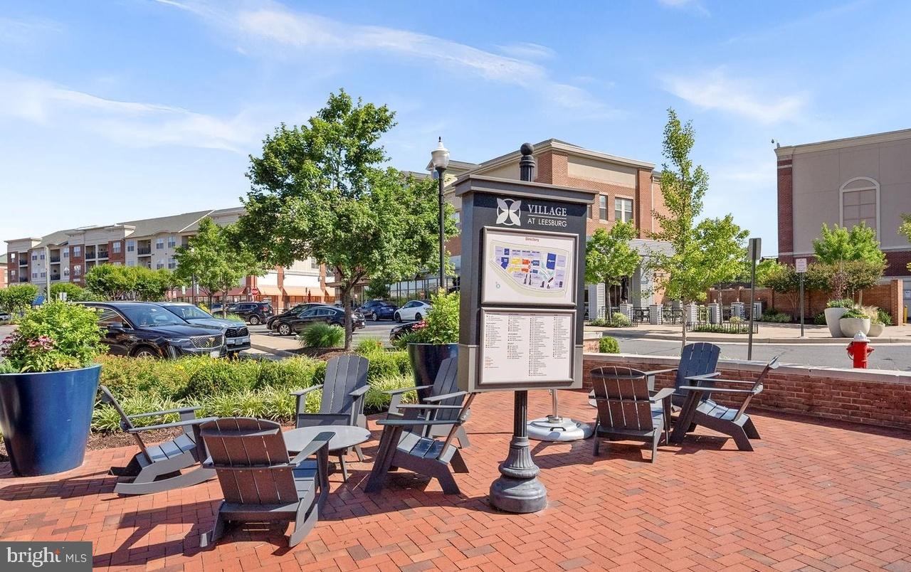 1426 Ribbon Limestone Terrace Southeast Leesburg, VA 20175 - Photo 40 of 43 Charming plaza with inviting seating area.