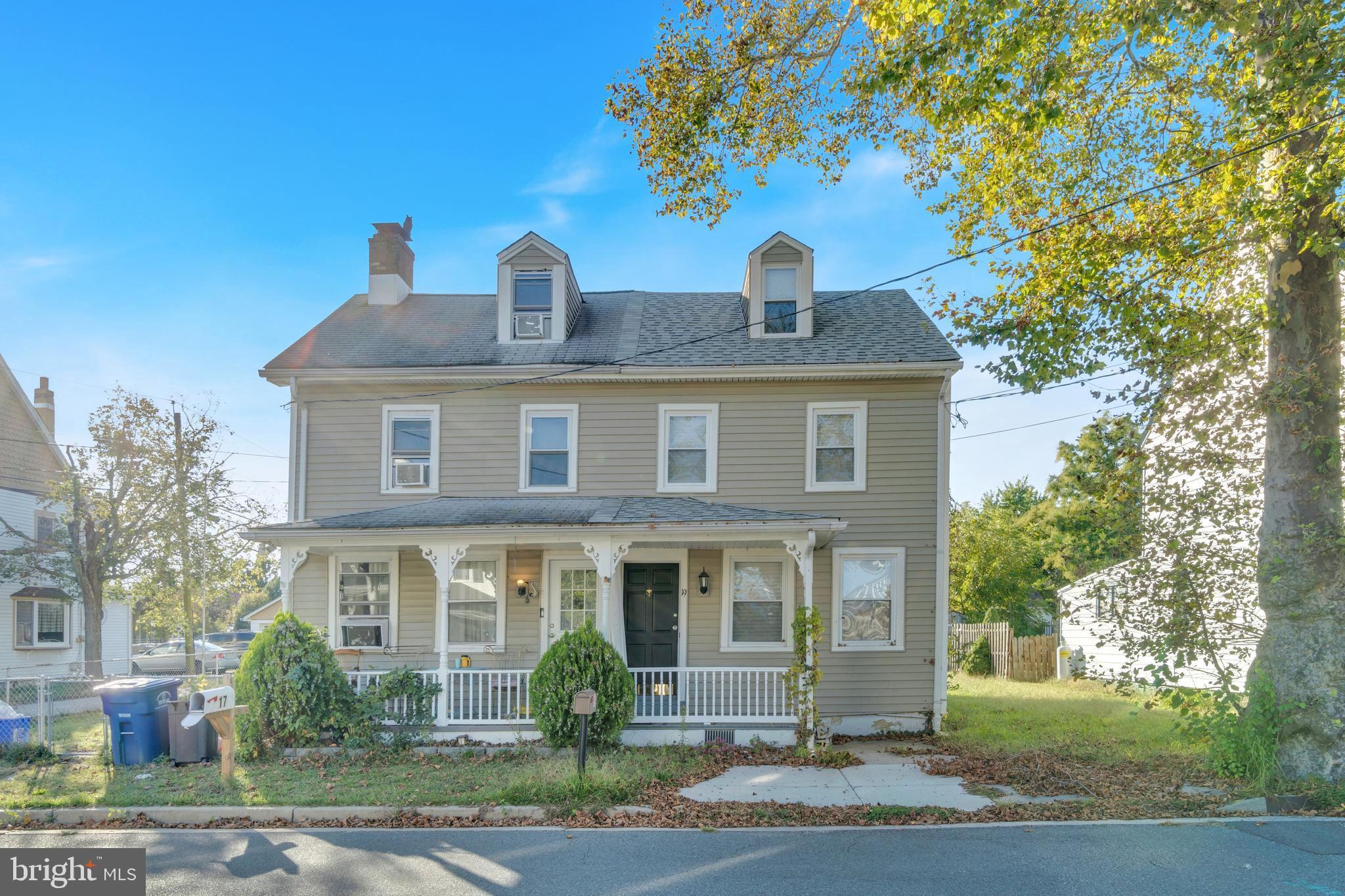 19 Pleasant Street Southampton, NJ 08088 - Photo 22 of 23 a front view of a house with garden