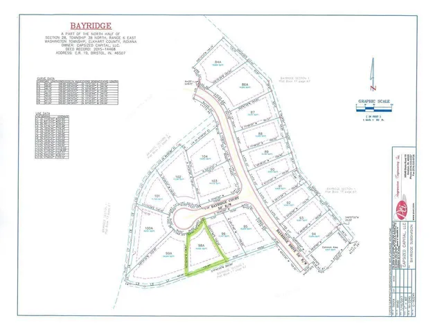 $53,000 | Lot 98 Bayridge, Bristol, IN 46507