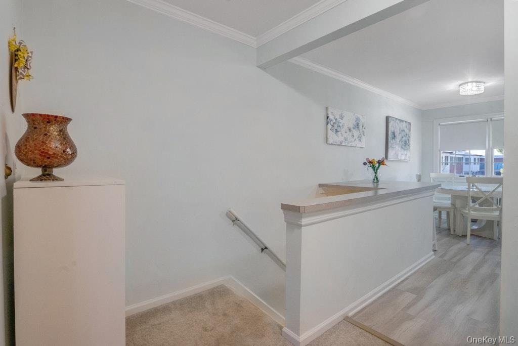 590 Bedford Road, Unit 2 Pleasantville, NY 10570 - Photo 8 of 30 Welcoming entrance with a set of stairs leading to a beautiful eat-kitchen.
