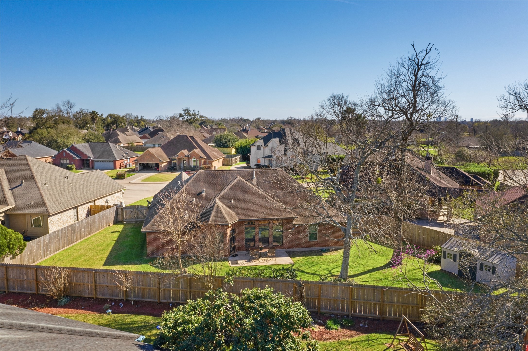 104 Hamilton Clute, TX 77531 - Photo 23 of 25 a view of a houses with a yard