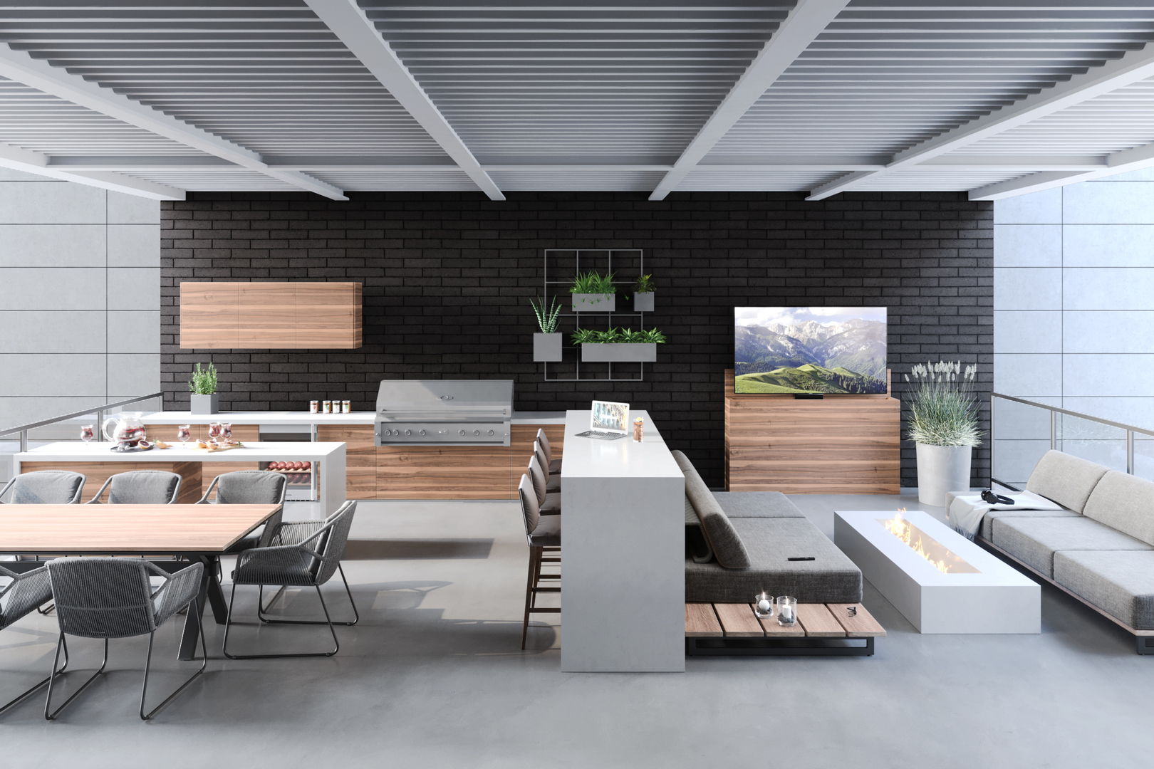 6 North Carpenter Street, Unit PHA Chicago, IL 60607 - Photo 2 of 8 a outdoor space with patio furniture