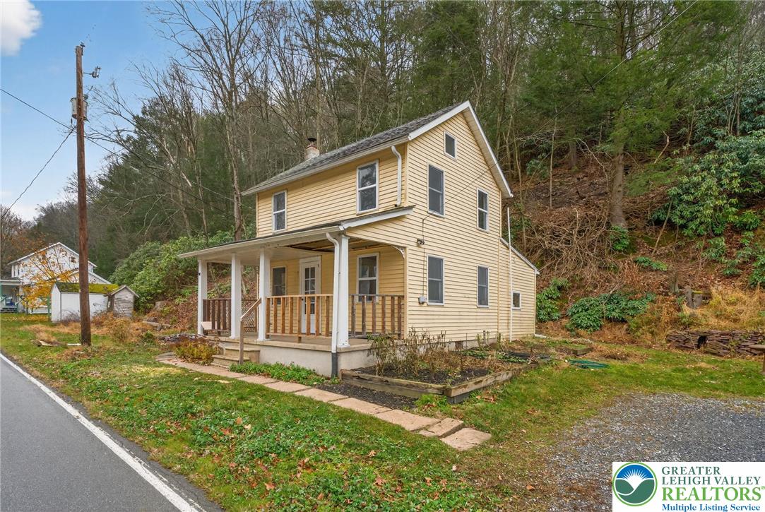 2205 Long Run Road Lehighton, PA 18235 - Photo 16 of 19 a view of a house with backyard and trees