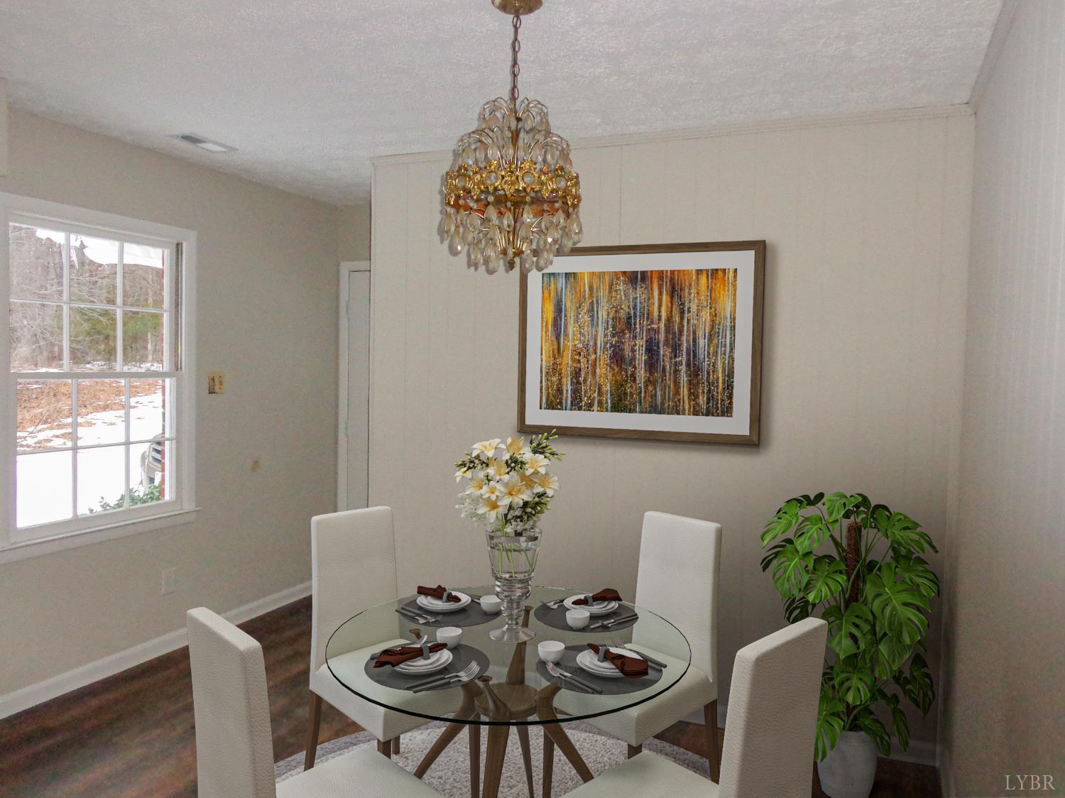 1136 Staunton Hill Road Brookneal, VA 24528 - Photo 8 of 22 a dining room with furniture and window