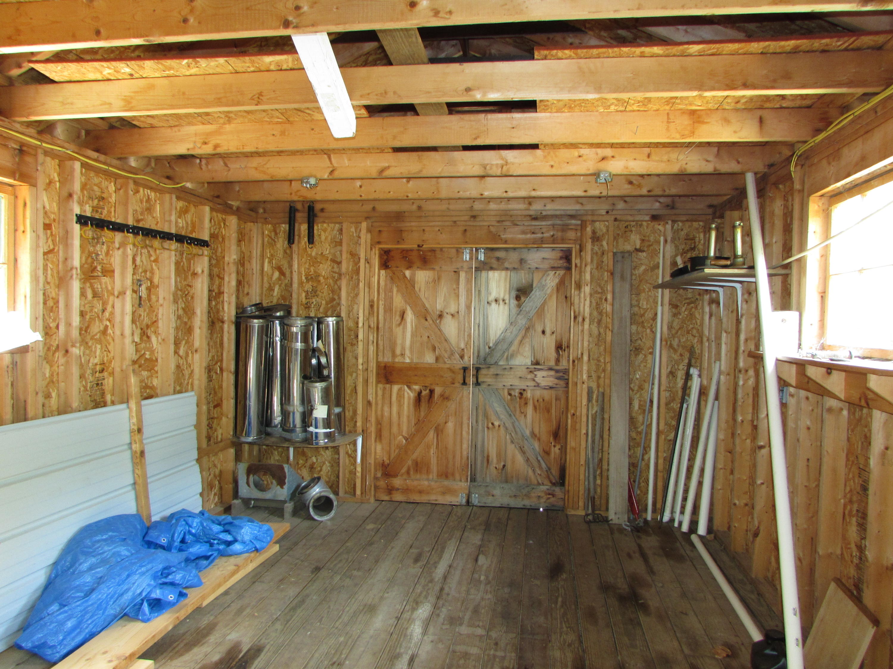 304 Garland Road West Newfield, ME 04095 - Photo 10 of 33 Interior of Shed