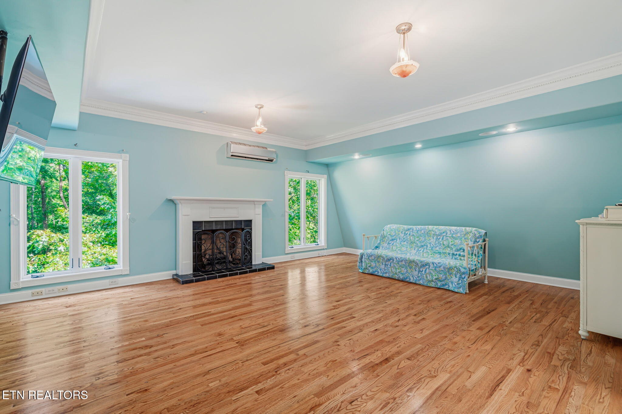 8708 Pedigo Ridge Road Powell, TN 37849 - Photo 26 of 59 Primary suite wth gas fireplace