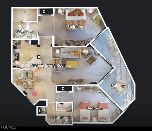 $749,000 | 6640 Estero Boulevard, Unit 401, Fort Myers Beach, FL 33931