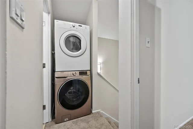 a backyard of a house with seating space