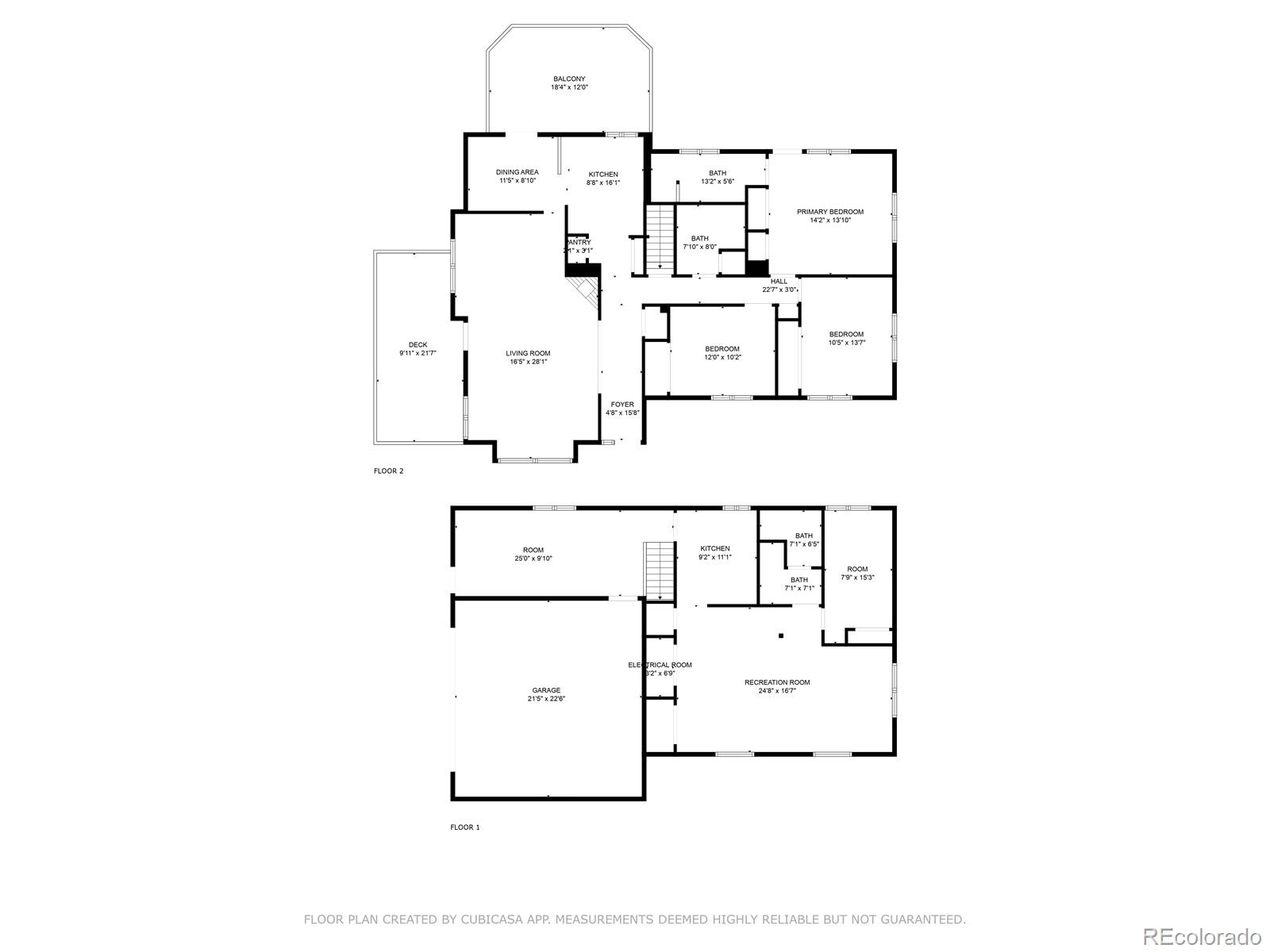 30243 Pine Crest Drive Evergreen, CO 80439 - Photo 36 of 36 a picture of floor plan