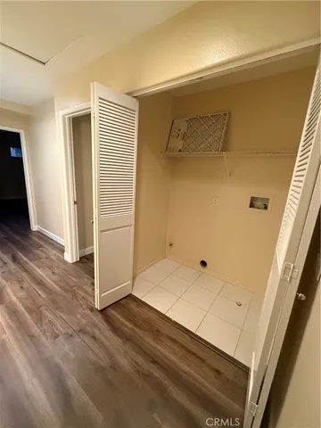 a view of empty room