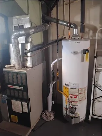 a view of storage and utility room