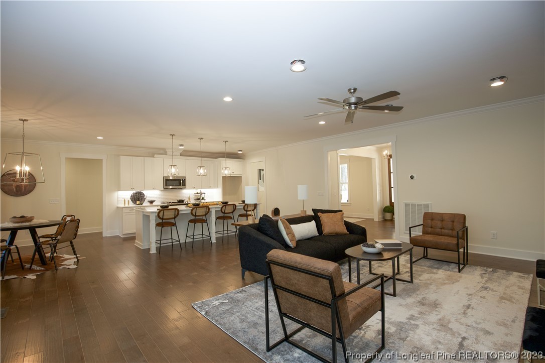 1365 McCaskill Road Carthage, NC 28327 - Photo 15 of 50 a living room with furniture and a large window