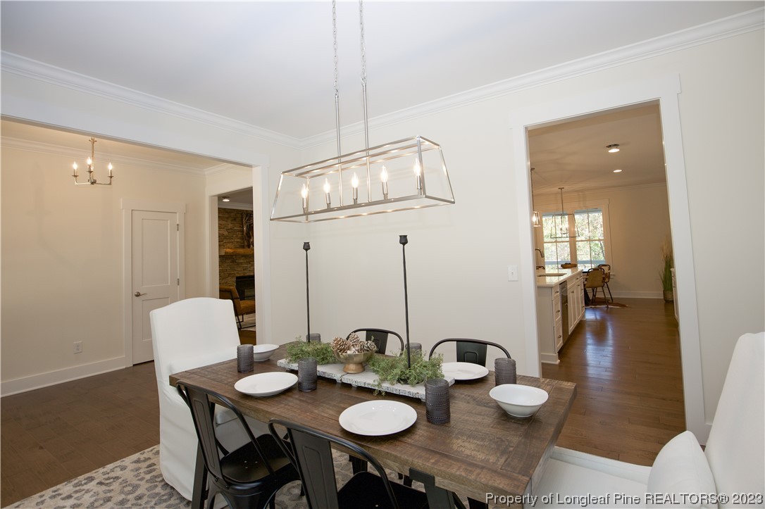 1365 McCaskill Road Carthage, NC 28327 - Photo 9 of 50 a view of a dining room and livingroom with furniture