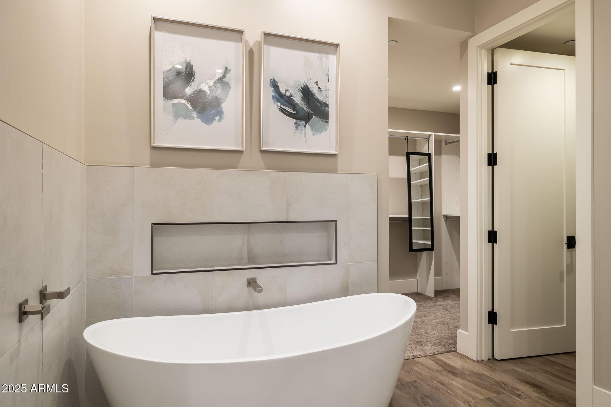 6525 East Cave Creek Road, Unit 31 Cave Creek, AZ 85331 - Photo 27 of 49 a bathroom with a tub and shower