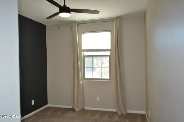 a view of room with window