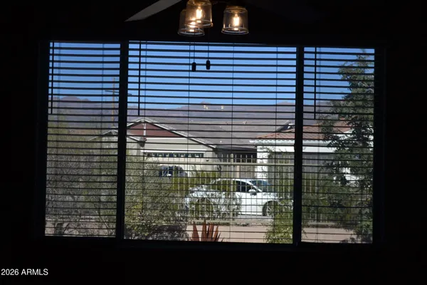 a close view of closet