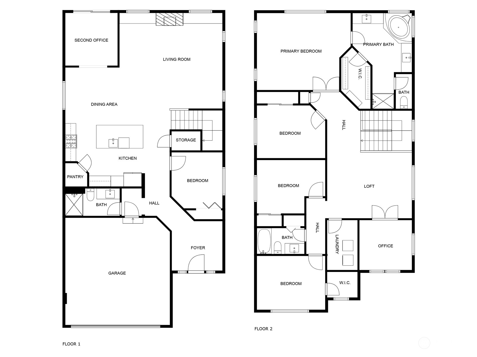 21502 44th Drive Southeast Bothell, WA 98021 - Photo 35 of 35 a picture of floor plan