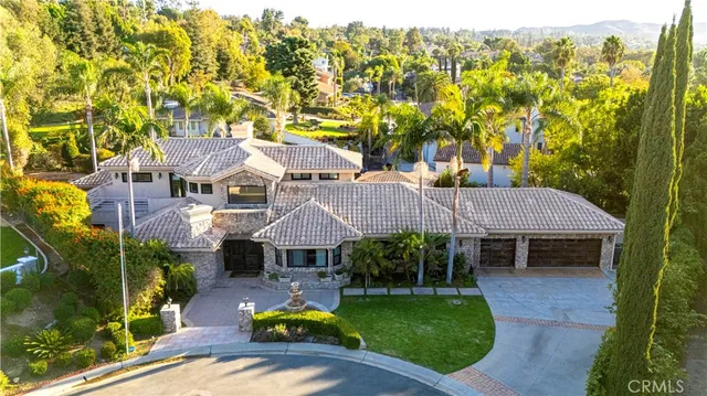 a view of city and mountain
