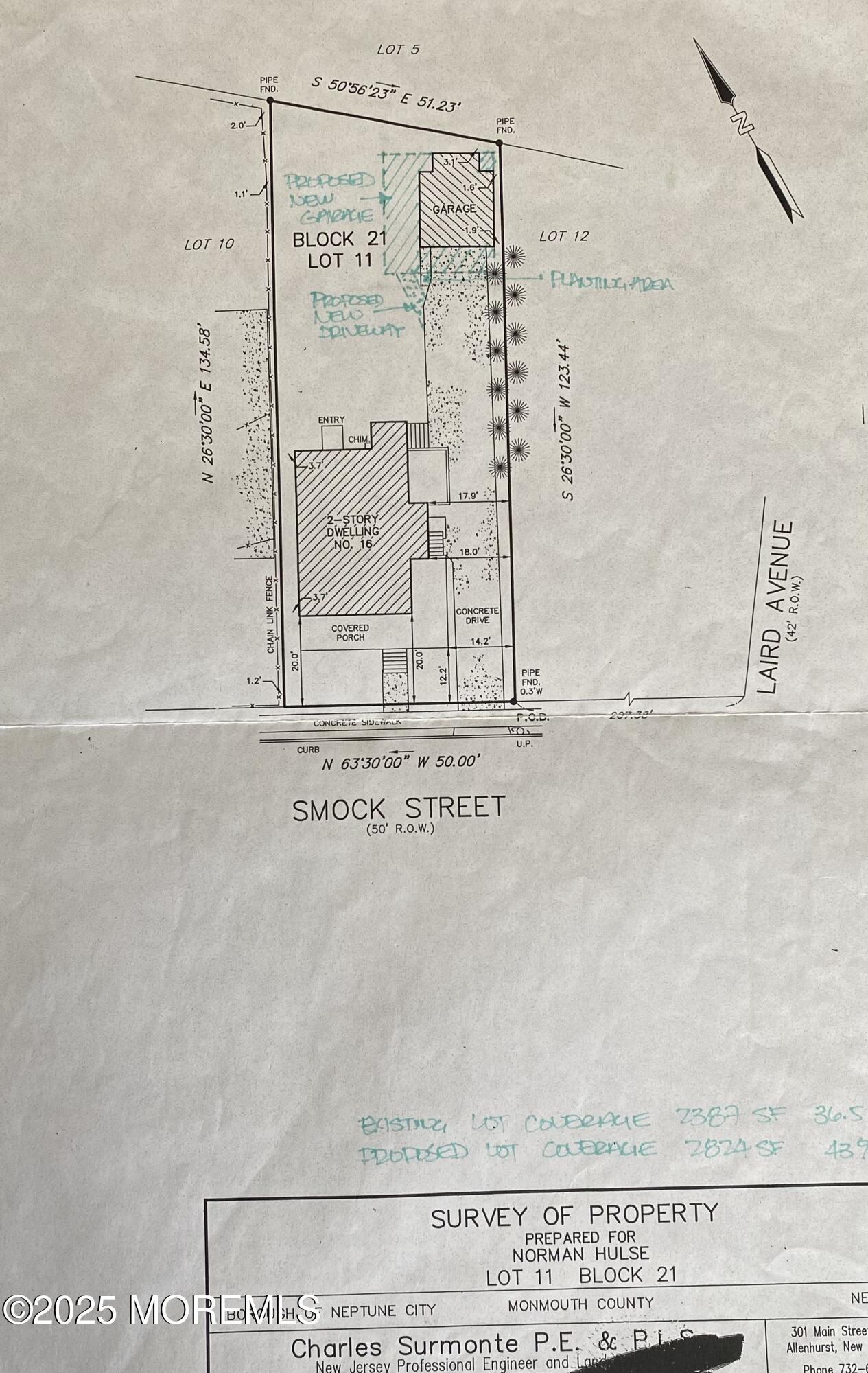 16 Smock Street Neptune City, NJ 07753 - Photo 6 of 40 SURVEY