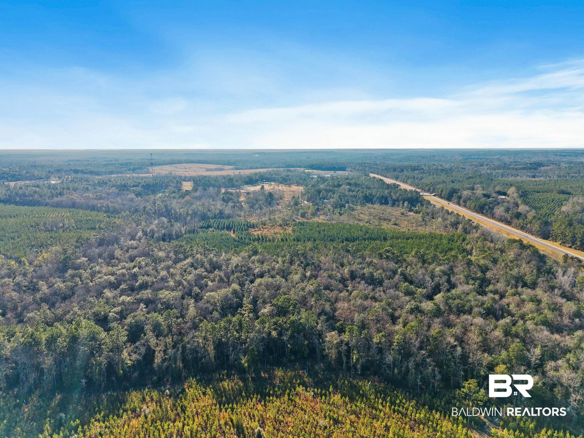 55750 Lottie Road Perdido, AL 36562 - Photo 5 of 84 Aerial view of property and surrounding area