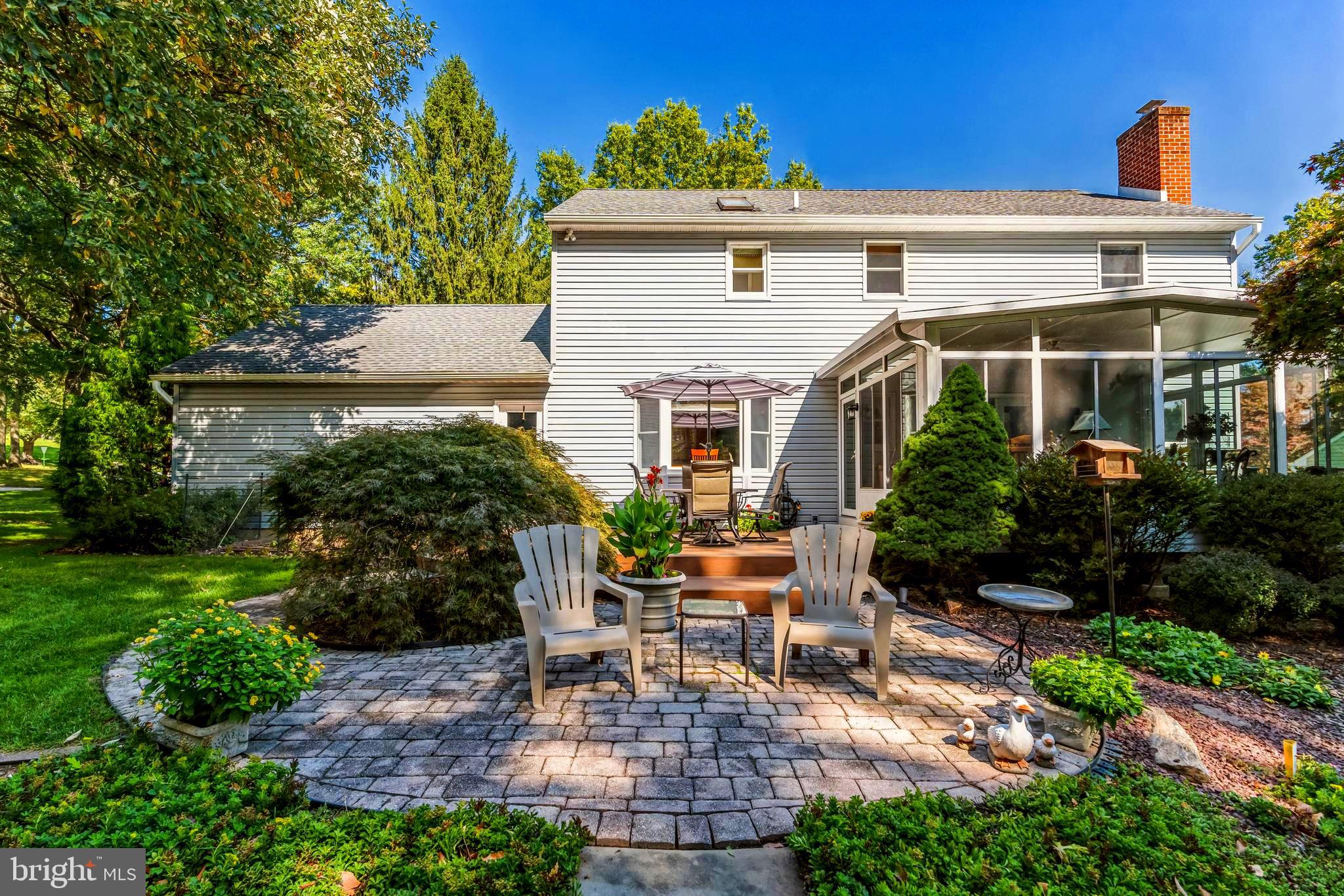1120 Dodgson Road West Chester, PA 19382 - Photo 11 of 38 Lower patio from deck