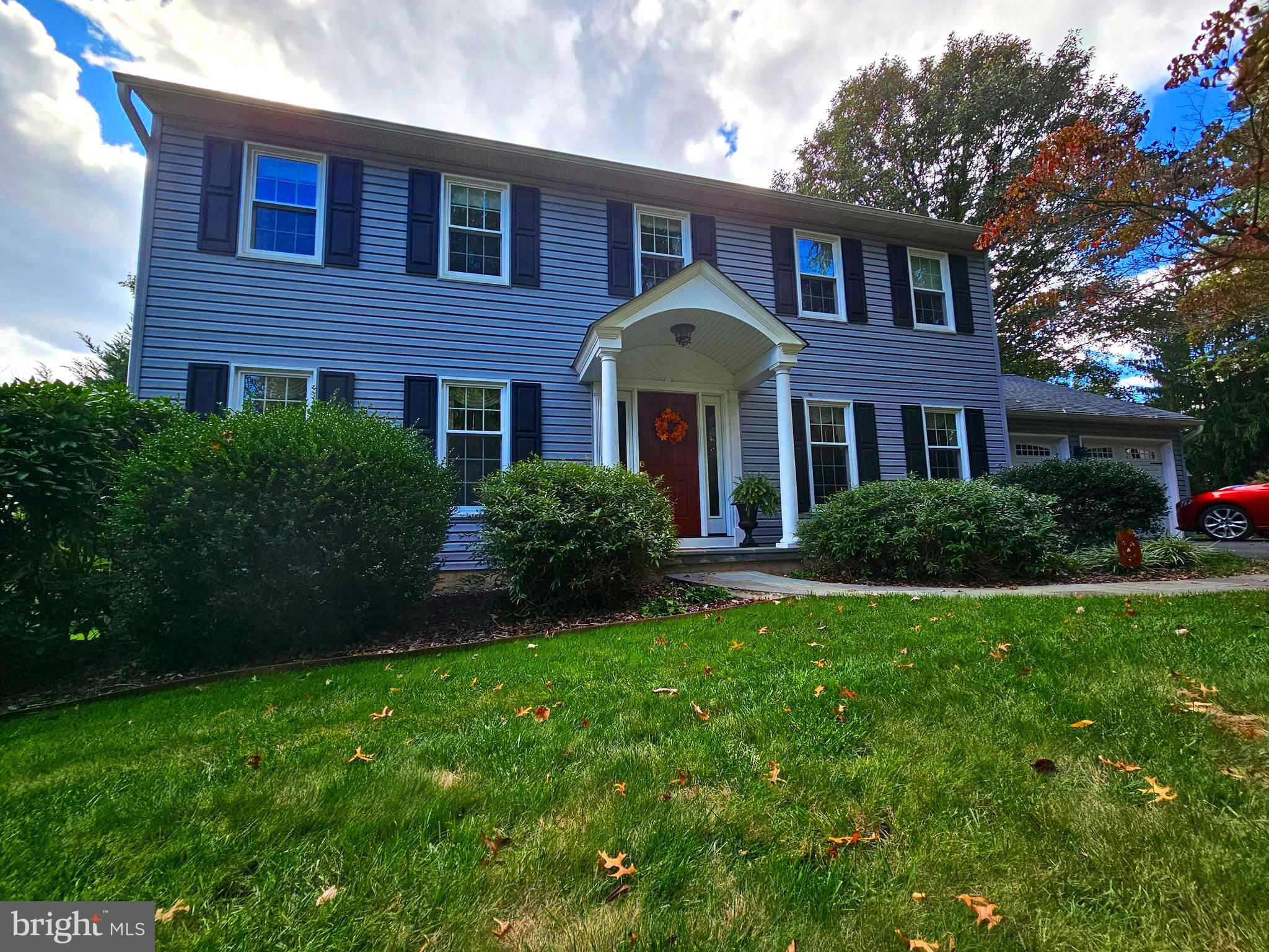 1120 Dodgson Road West Chester, PA 19382 - Photo 2 of 38 Newer Portico and Slate Front Porch