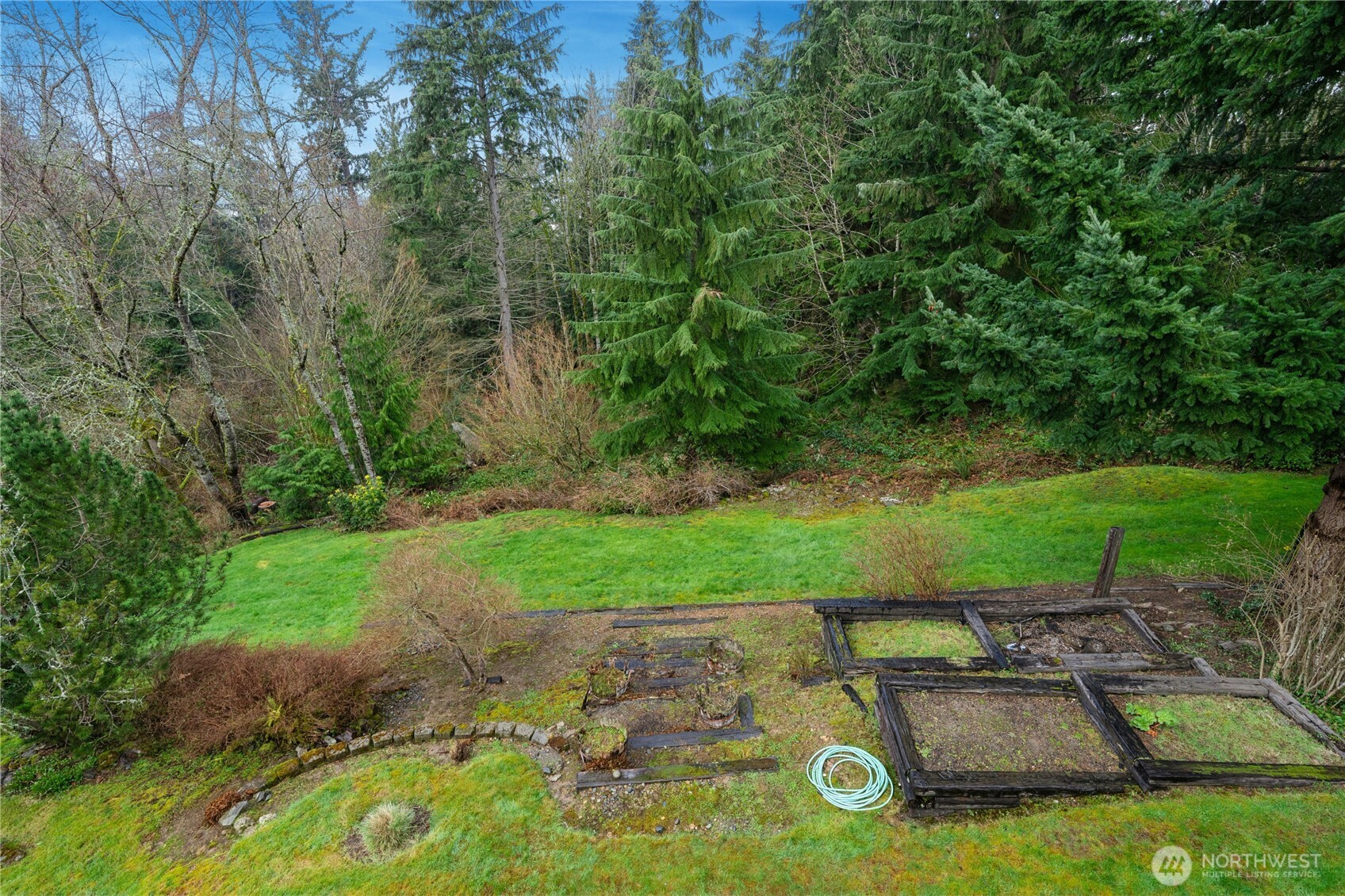 2420 Squak Mountain Loop Southwest Issaquah, WA 98027 - Photo 29 of 40 a view of yard with swimming pool