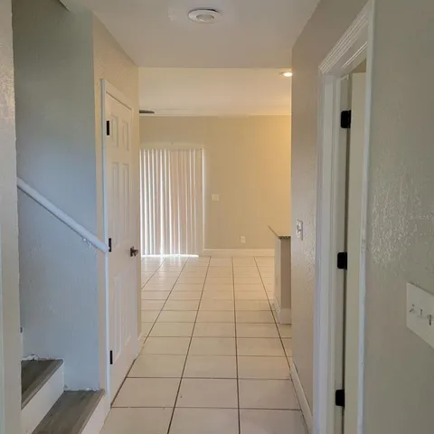 a view of a hallway
