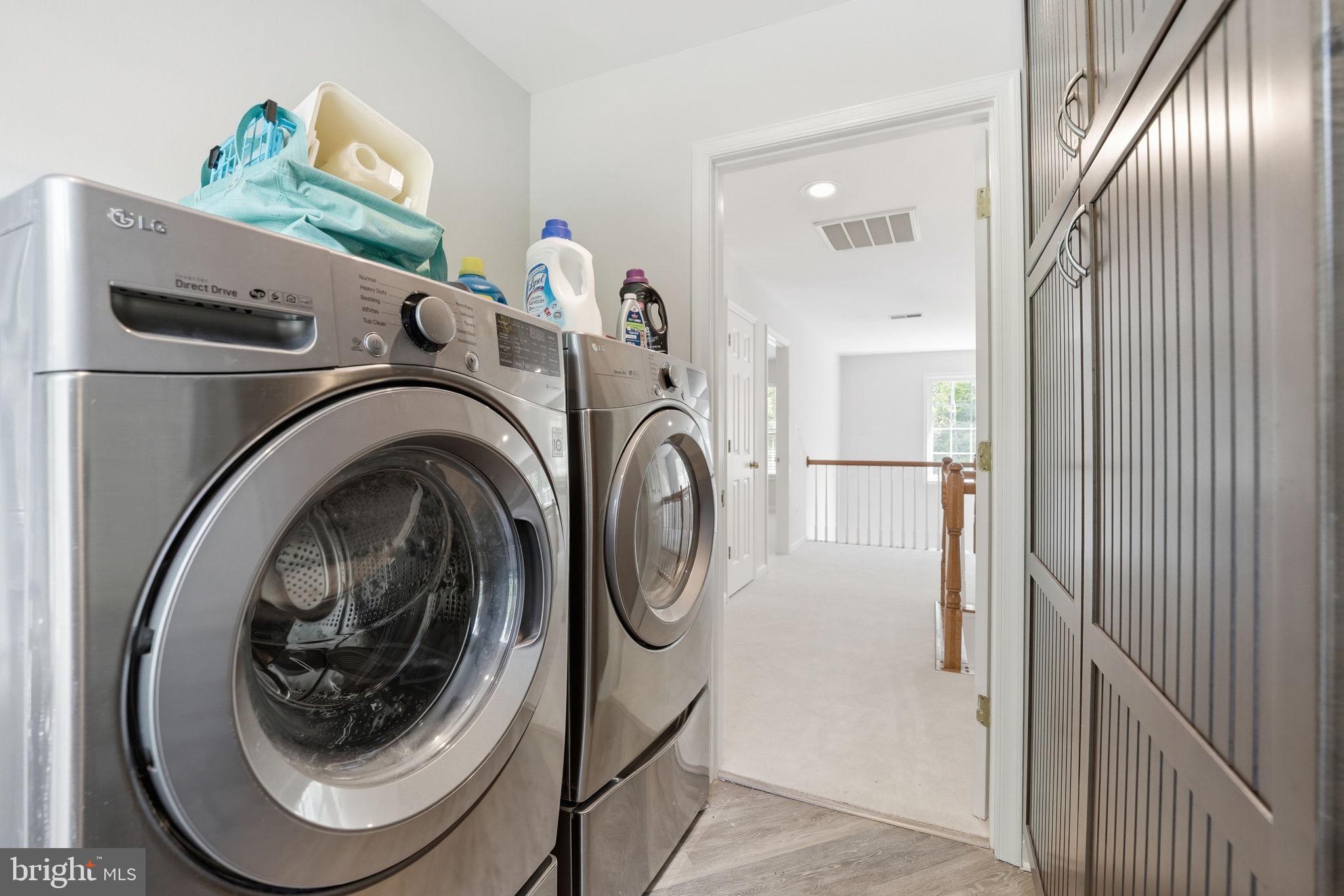 6075 Deer Ridge Trail Springfield, VA 22150 - Photo 49 of 61 a utility room with dryer and washer