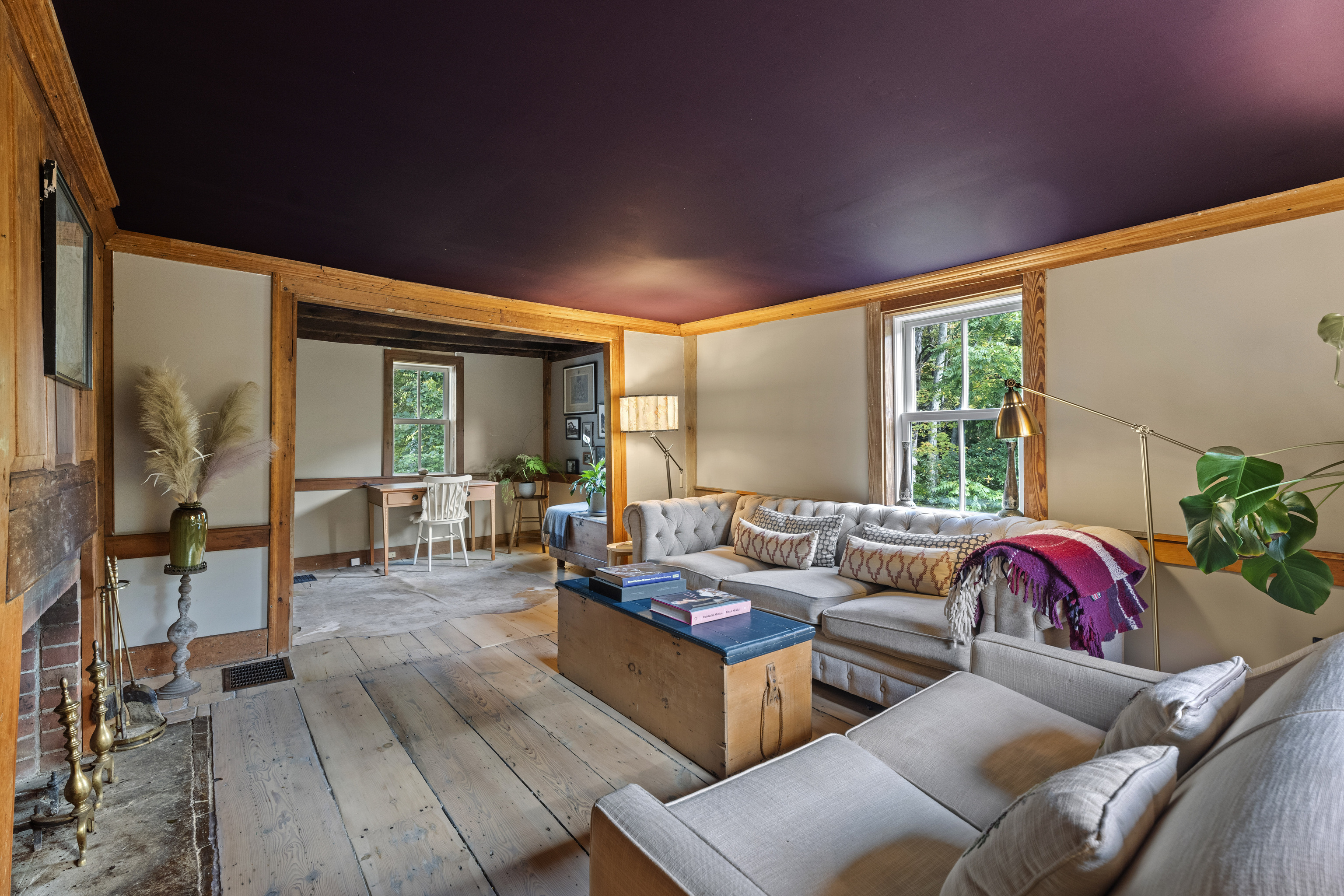 58 Middle Haddam Road East Hampton, CT 06456 - Photo 12 of 40 a living room with furniture and a large window