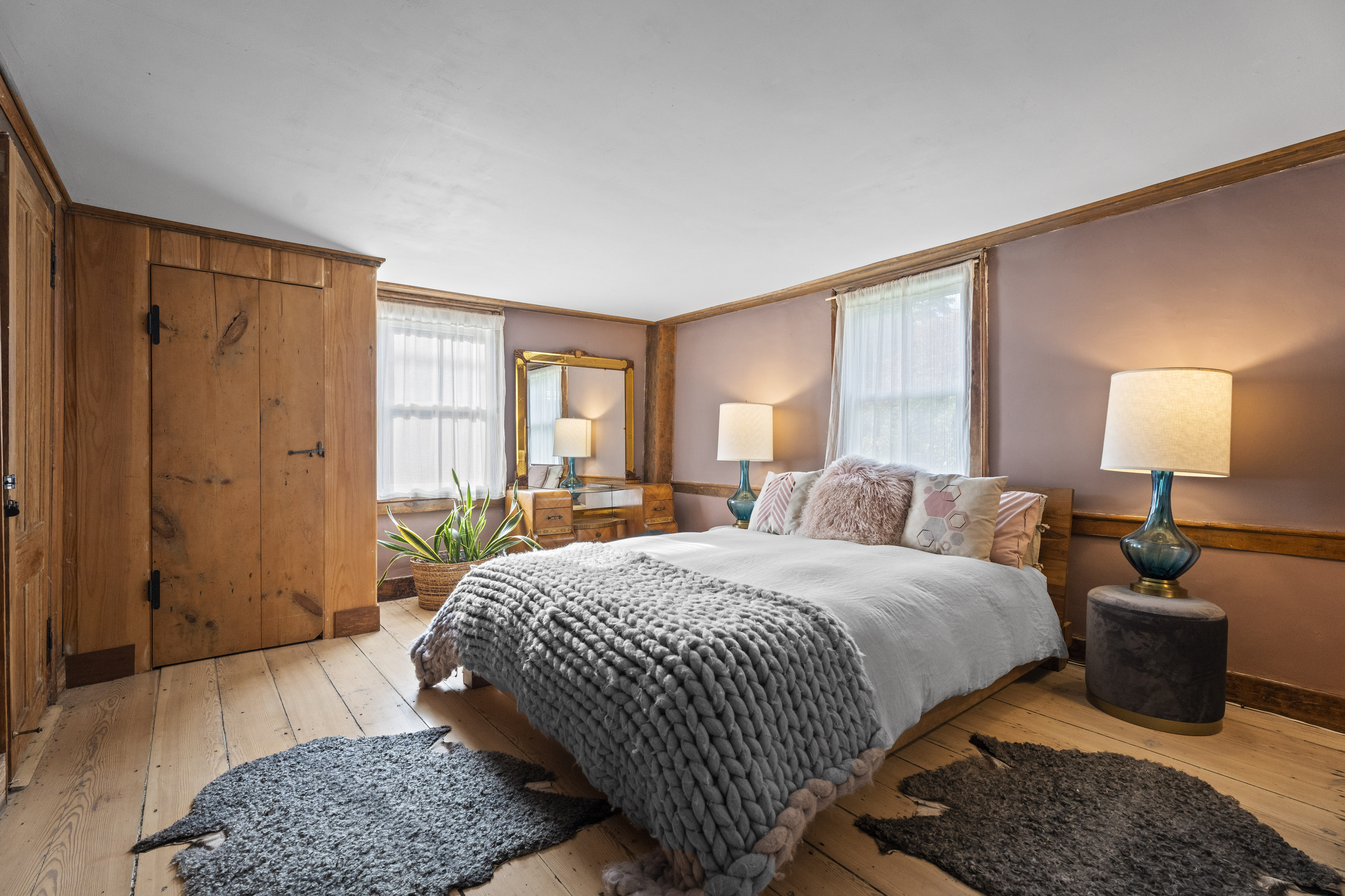 58 Middle Haddam Road East Hampton, CT 06456 - Photo 14 of 40 a bedroom with a bed a lamp and a dresser