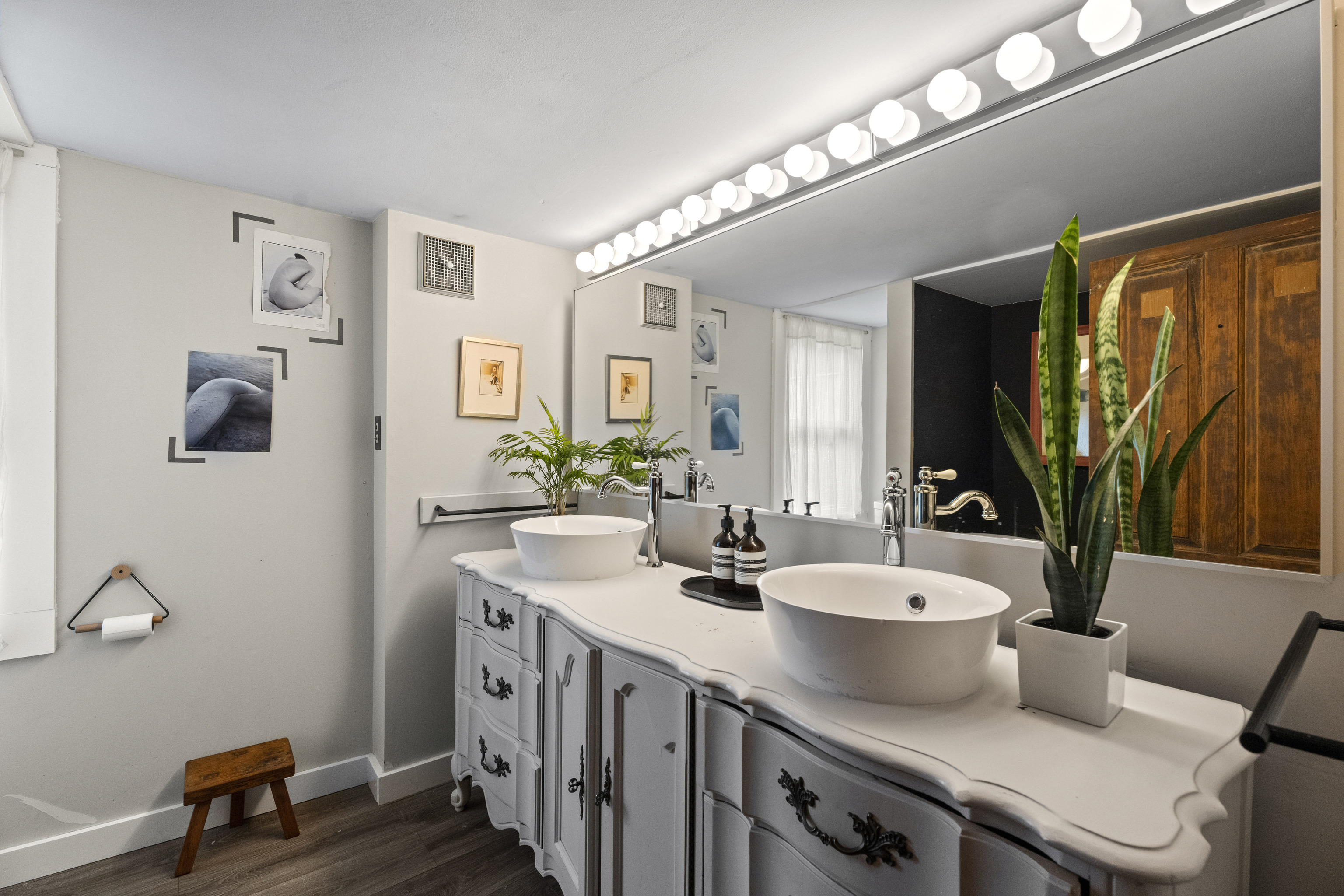 58 Middle Haddam Road East Hampton, CT 06456 - Photo 18 of 40 a spacious bathroom with a double vanity sink a mirror and a bathtub