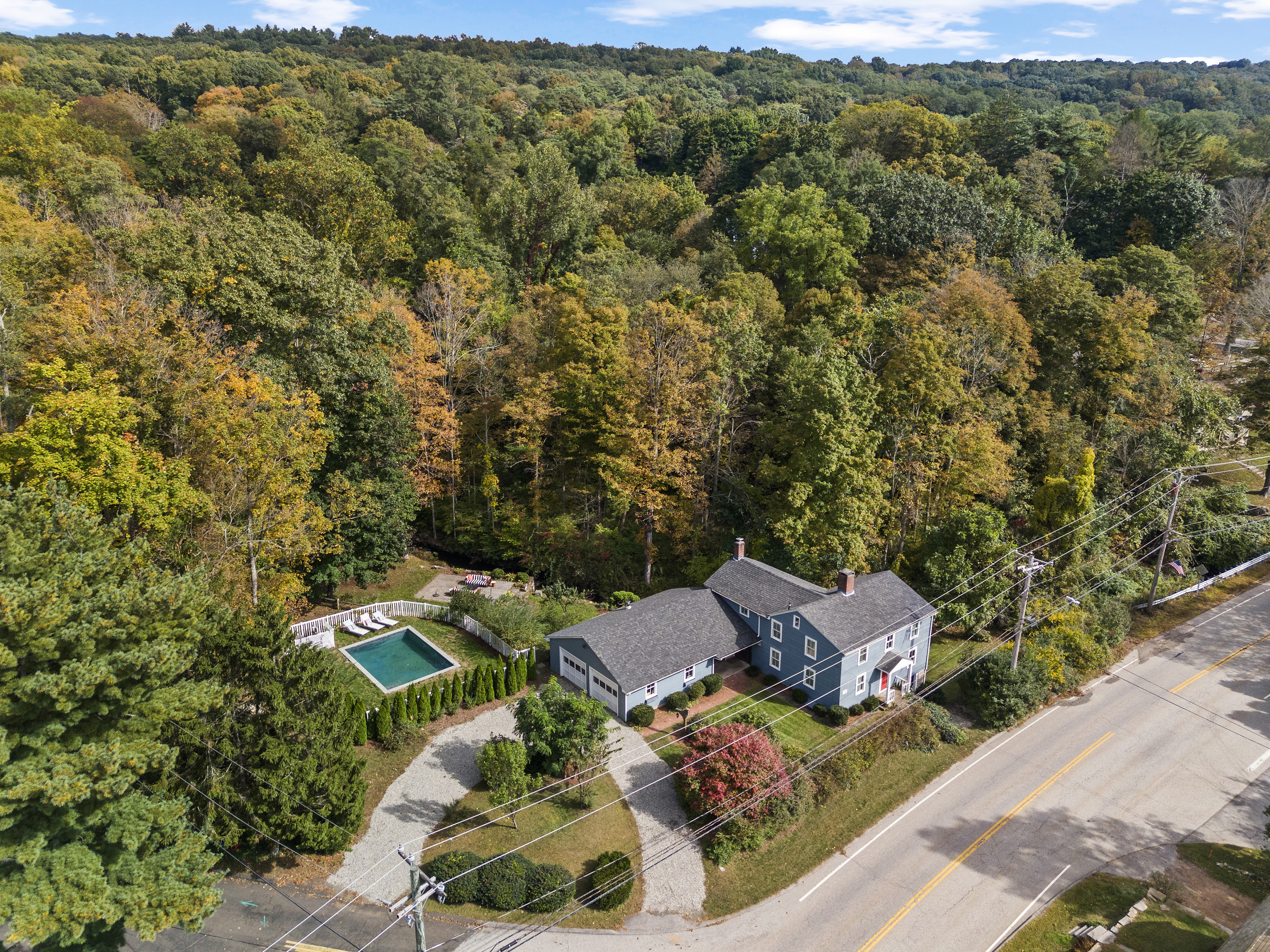 58 Middle Haddam Road East Hampton, CT 06456 - Photo 2 of 40 an aerial view of residential house with outdoor space
